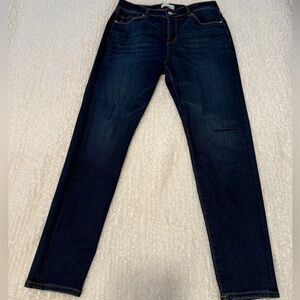 LOFT Dark Blue Denim Skinny Jeans size 10
